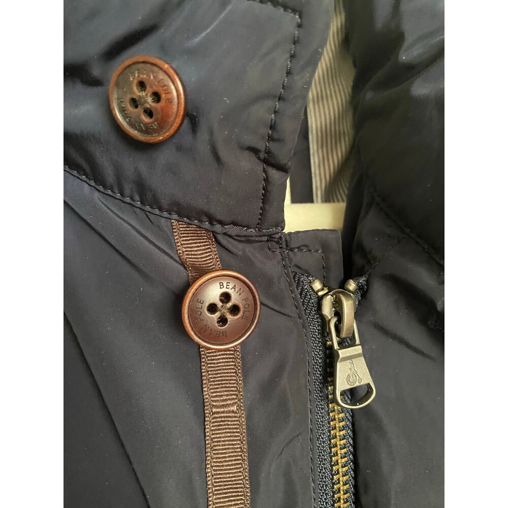 Bean Pole Heritage Korean Brand Utility Field Jacket Sz 105 Large Navy Excellent - Picture 11 of 16